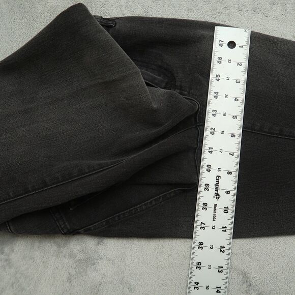 Chico's Jeans Gray Mid-Rise Straight - Picture 7 of 16